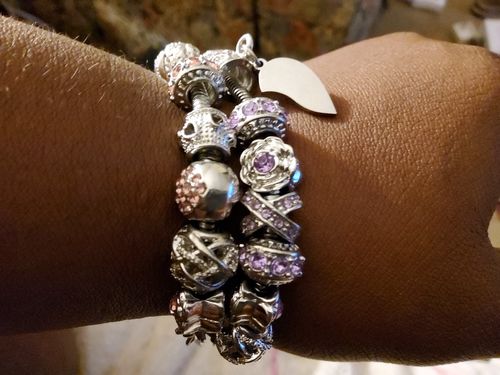Customer photo review of Piece Of My Heart Bracelet