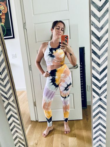 Customer photo review of Sunset Legging - Wildrose