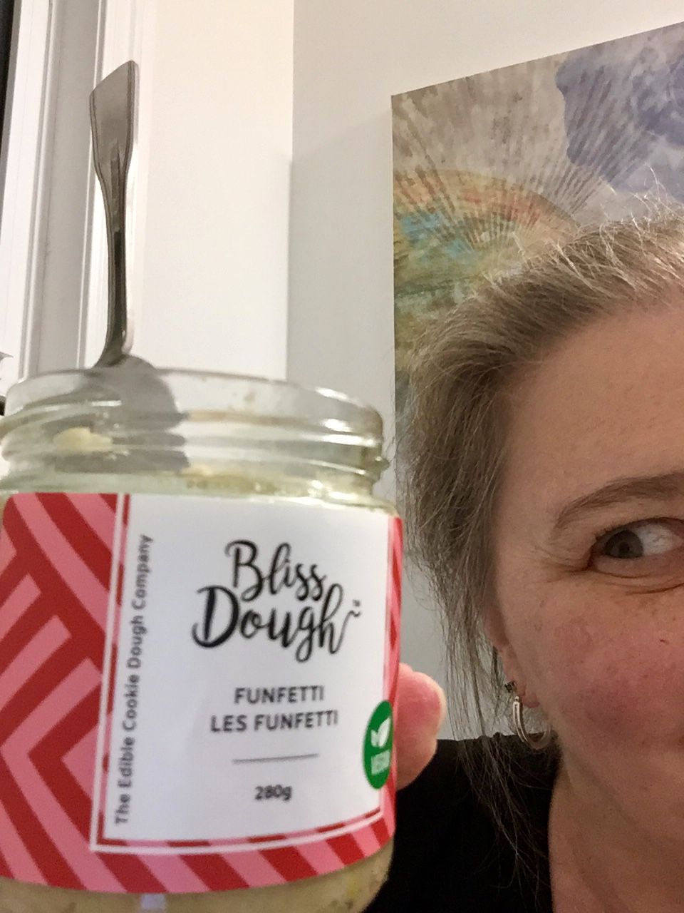 Customer photo review of Funfetti Cookie Dough