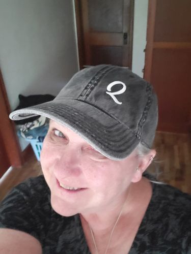 Customer photo review of The Q Vintage Dad Hat