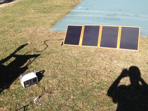 Customer photo review of Lithium Portable Power Station 25Ah 300w iTECH300