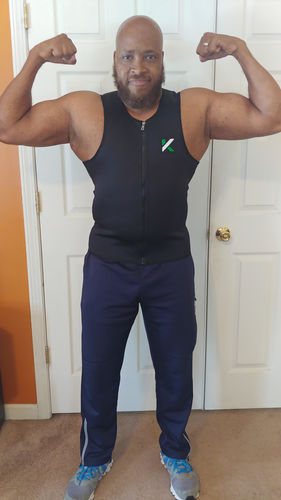 kewlioo zipper sauna vest