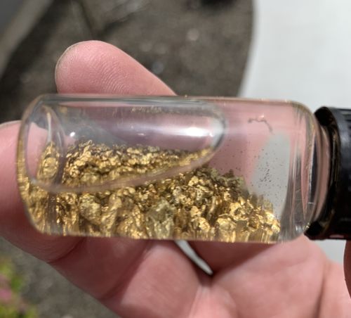 Customer photo review of *NEW*: 2020 JACKPOT 'Bonanza' - Gold Paydirt Concentrate - Panning Pay Dirt Bag