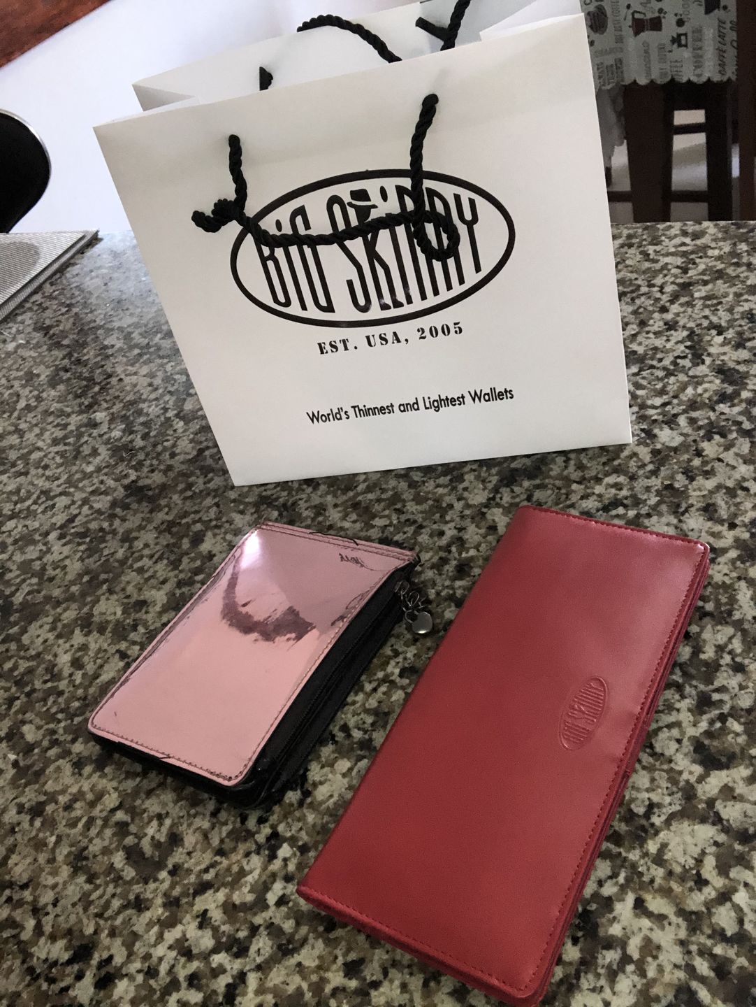 Customer photo review of Leather Executive Red