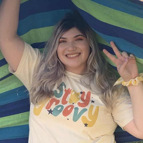 Customer photo review of Stay Groovy Shirt