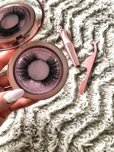 Customer photo review of Kishi Magnetic Lashes Kit - 2 pairs included
