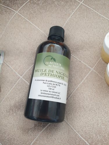 Customer photo review of HUILE DE NIGELLE