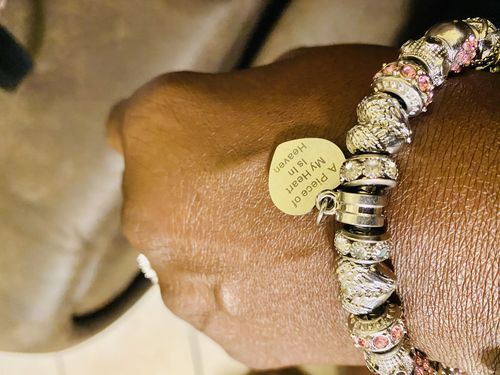 Customer photo review of Piece Of My Heart Bracelet