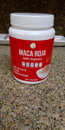 Customer photo review of Maca roja en polvo organica