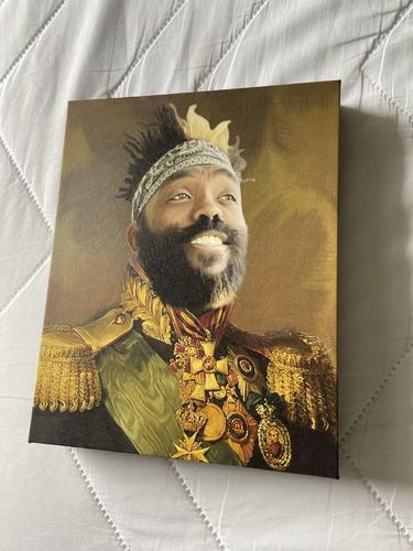 Customer photo review of The Colonel - Custom Canvas