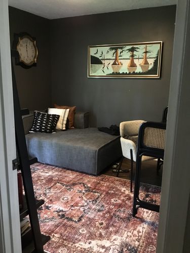 Customer photo review of The Rug Collective­™ Distressed Vintage Cezanne Terracotta Area Rug