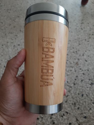 Customer photo review of Bambua Stainless Tumbler