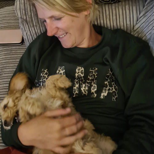 Customer photo review of Mama Leopard Sweatshirt 00 (MRK X)