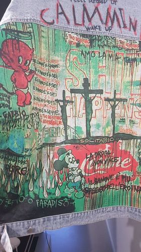 Customer photo review of Erlantz Denim Jacket