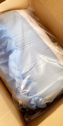 Customer photo review of Personalised Blue Bling Baby Bean Bag