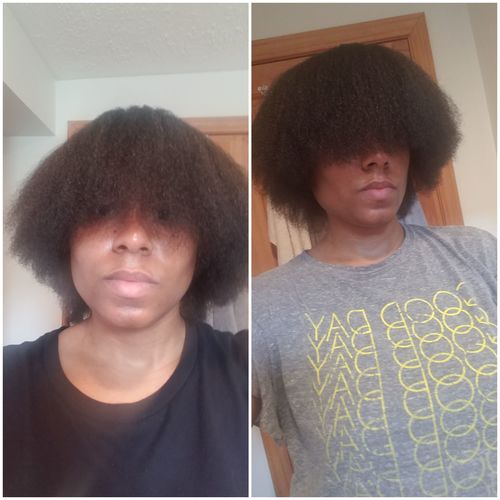 Customer photo review of Nae Nae's 9oz Hair Boost Special