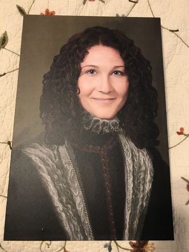 Customer photo review of The Countess - Custom Canvas