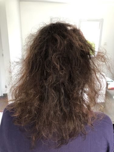 Customer photo review of Huile De Souk - Cure capillaire fortifiante et revitalisante 250ml