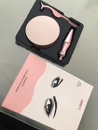 Customer photo review of Kishi Magnetic Lashes Kit - 2 pairs included