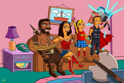 Customer photo review of RETRATO EM ARQUIVO DIGITAL FAMILIA AMARELA