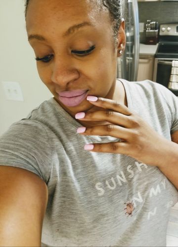 Customer photo review of CurlMix Fresh Quarterly Kit - On Hold Indefinitely