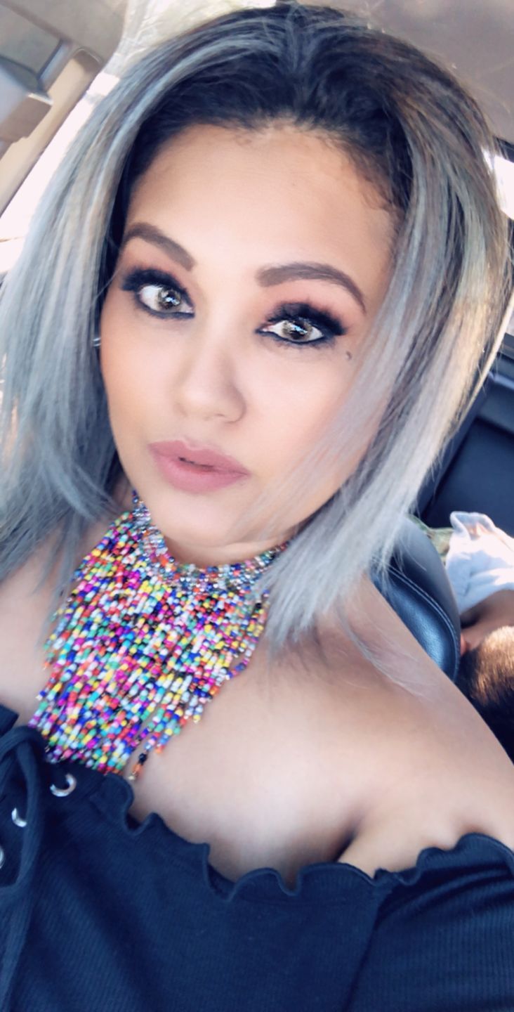 Customer photo review of Hidrocor Ocre Brown Prescription Colored Contact Lenses