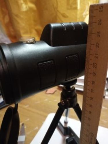 Customer photo review of 1000X Zoom Waterproof Monocular Mobile Telescope