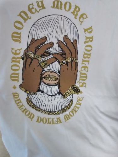 Customer photo review of Mystery Box of 10 T-Shirts