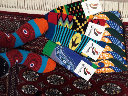 Customer photo review of The New Afrisocks Collection