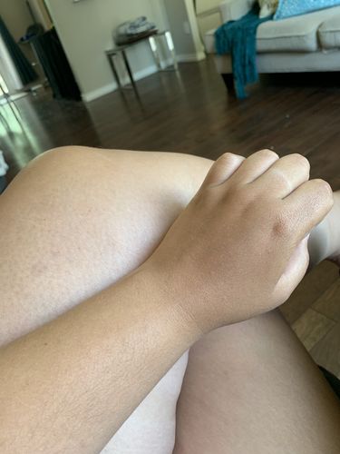 Customer photo review of AG Bronzing Outdoor Tanning Dry Oil