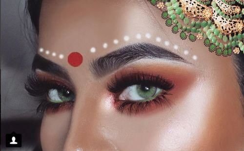 Customer photo review of Hidrocor MEL Prescription Colored Contact Lenses