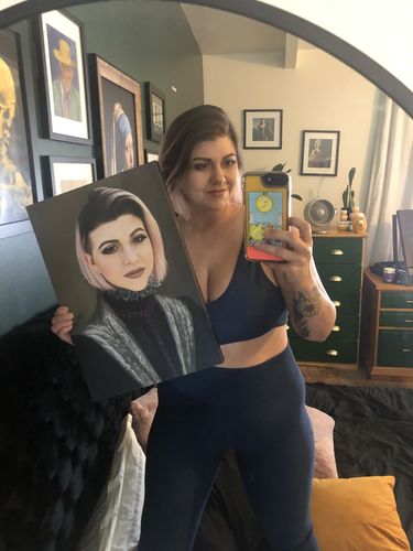 Customer photo review of Digital Download of Your Artwork