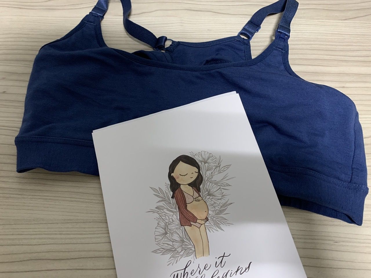 Customer photo review of Dorset Active Nursing Bra