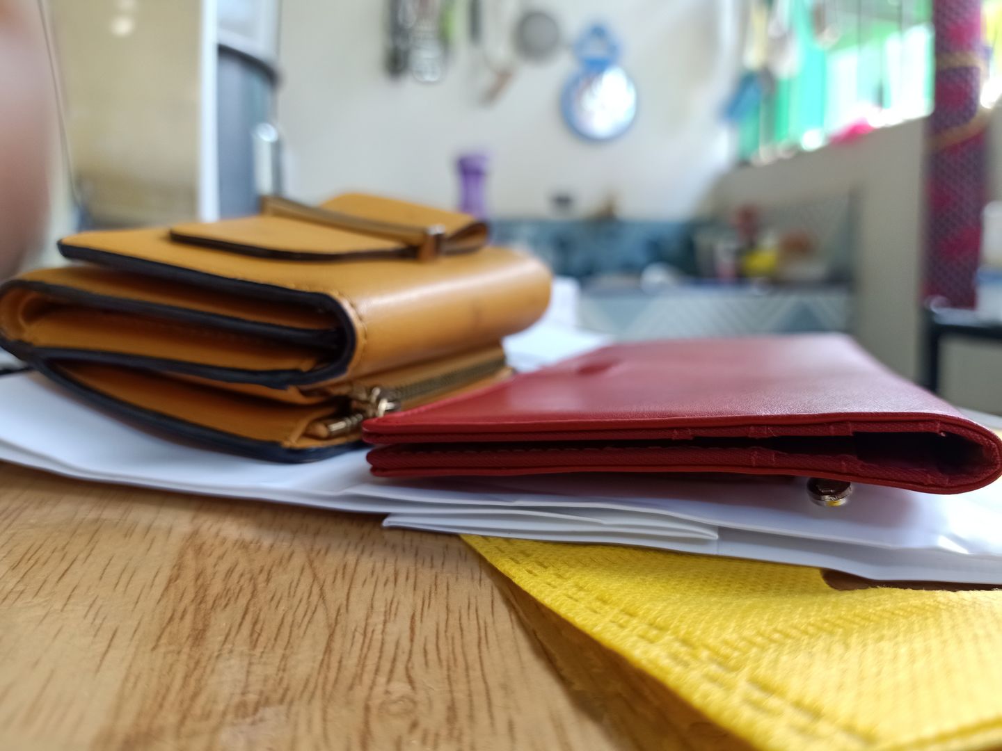 Customer photo review of Leather Executive Red