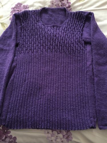 Customer photo review of Ladies Mystery Knitting Box