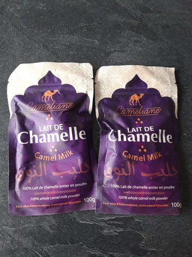 Customer photo review of LAIT DE CHAMELLE EN POUDRE 100 g