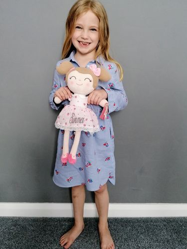 Customer photo review of Personalized Leyadoll (Strawberry) with Gift Bag