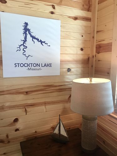 Customer photo review of Custom Lake Square Canvas