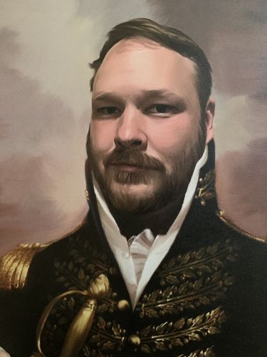 Customer photo review of The General - Custom Canvas