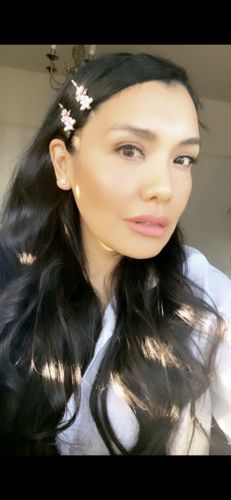 Customer photo review of Rose Gold Precision Eyelash Applicator