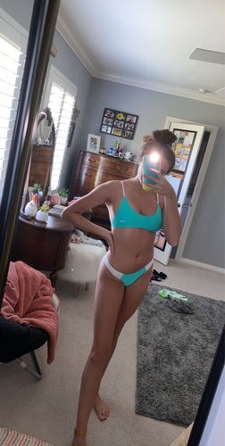 Customer photo review of Cyan Blue Diver bottom II
