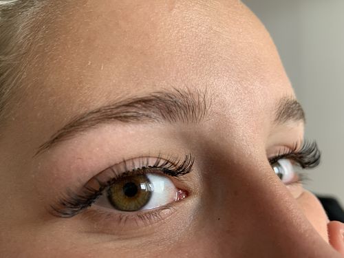 Customer photo review of Faux-Cils Magnétiques - Effet Cil à Cil