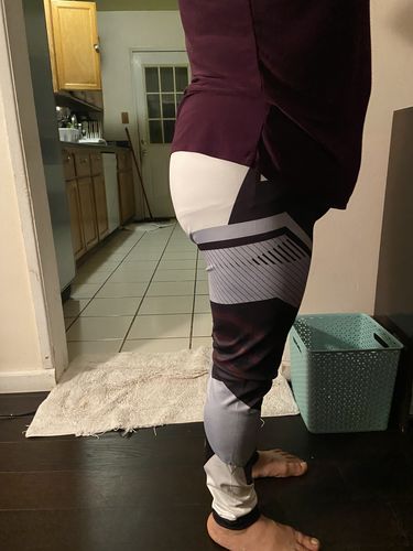 Customer photo review of High Elastic Push Up Pants Fitness Legging
