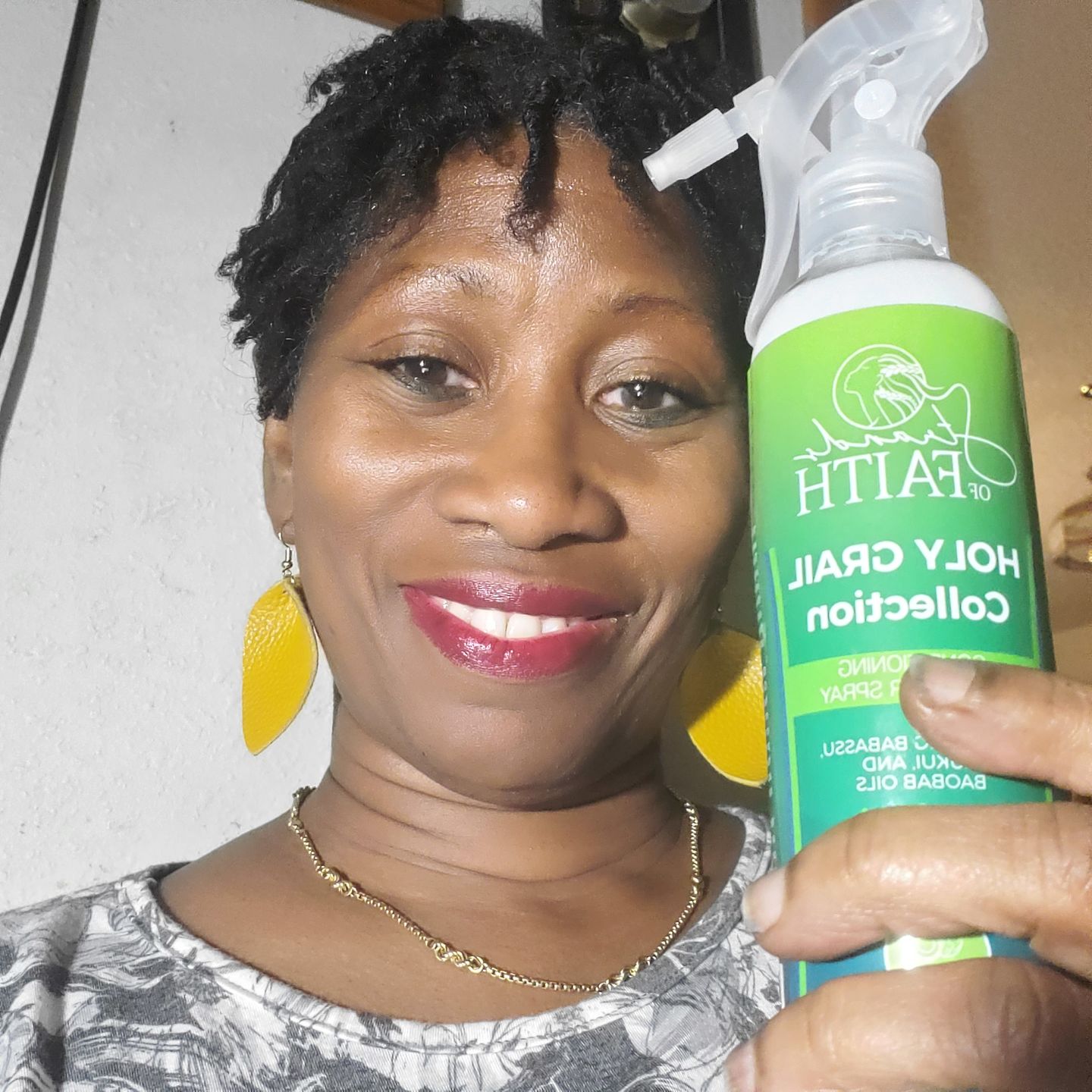 Customer photo review of Intense Deep Conditioning Treatment
