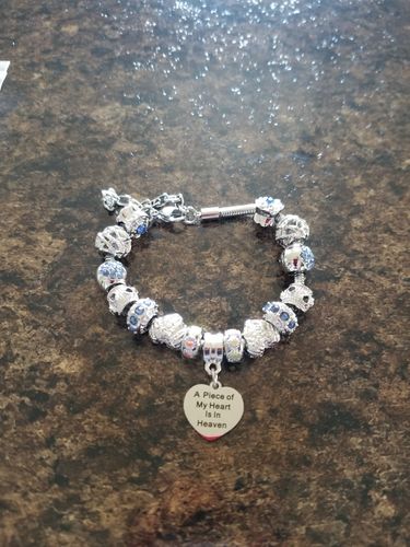 Customer photo review of Piece Of My Heart Bracelet