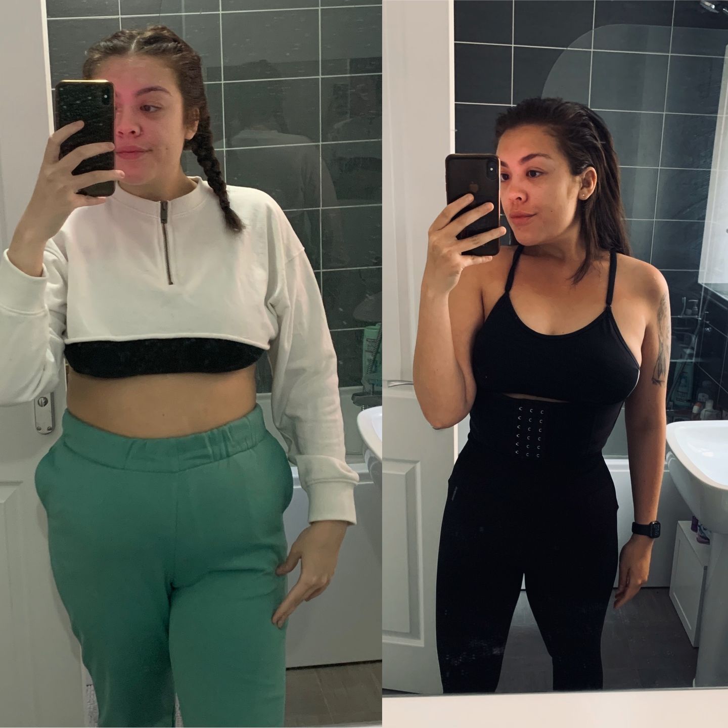 Customer photo review of Latex Waist Trainer
