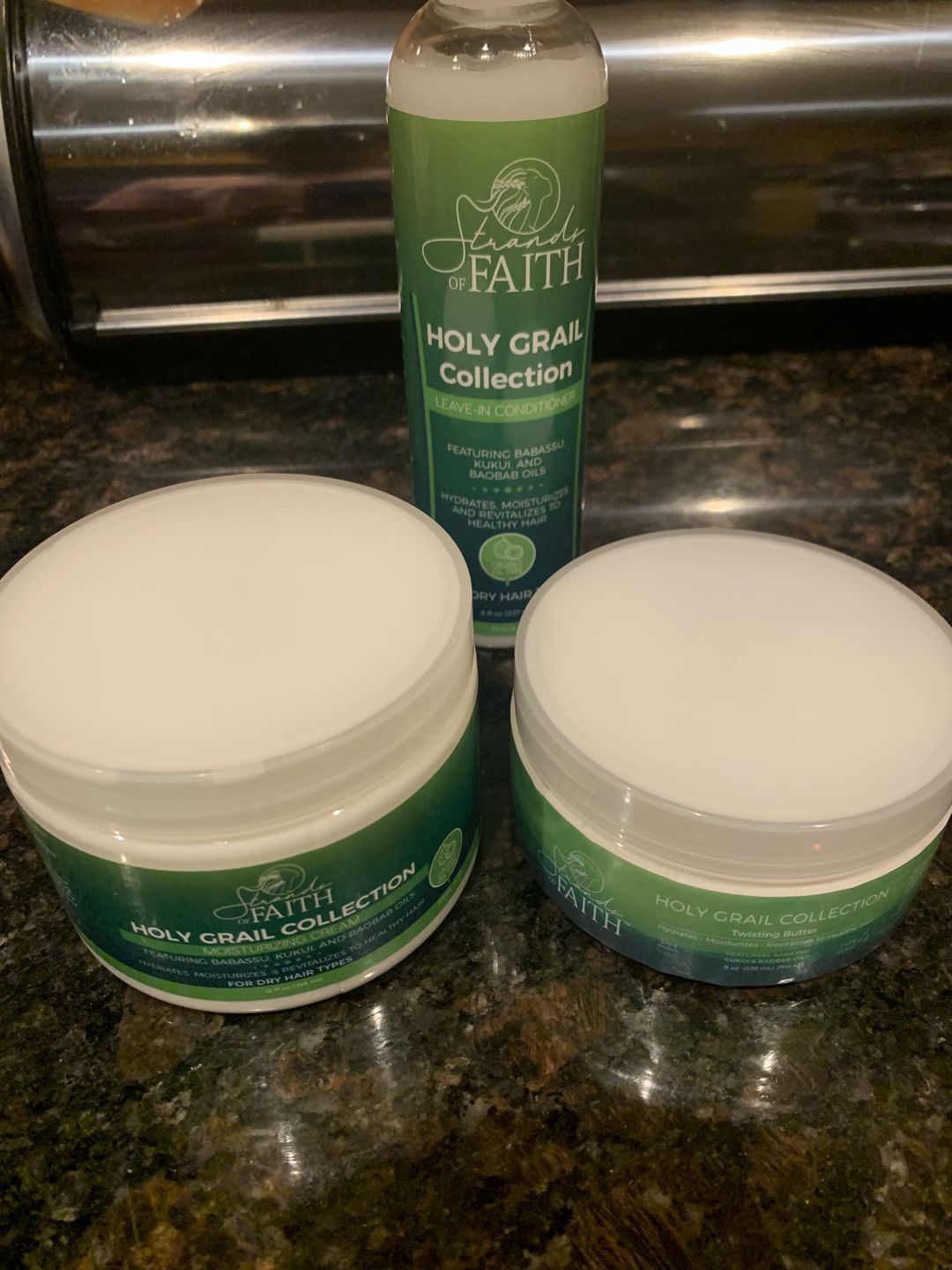 Customer photo review of Ultimate Moisture Bundle