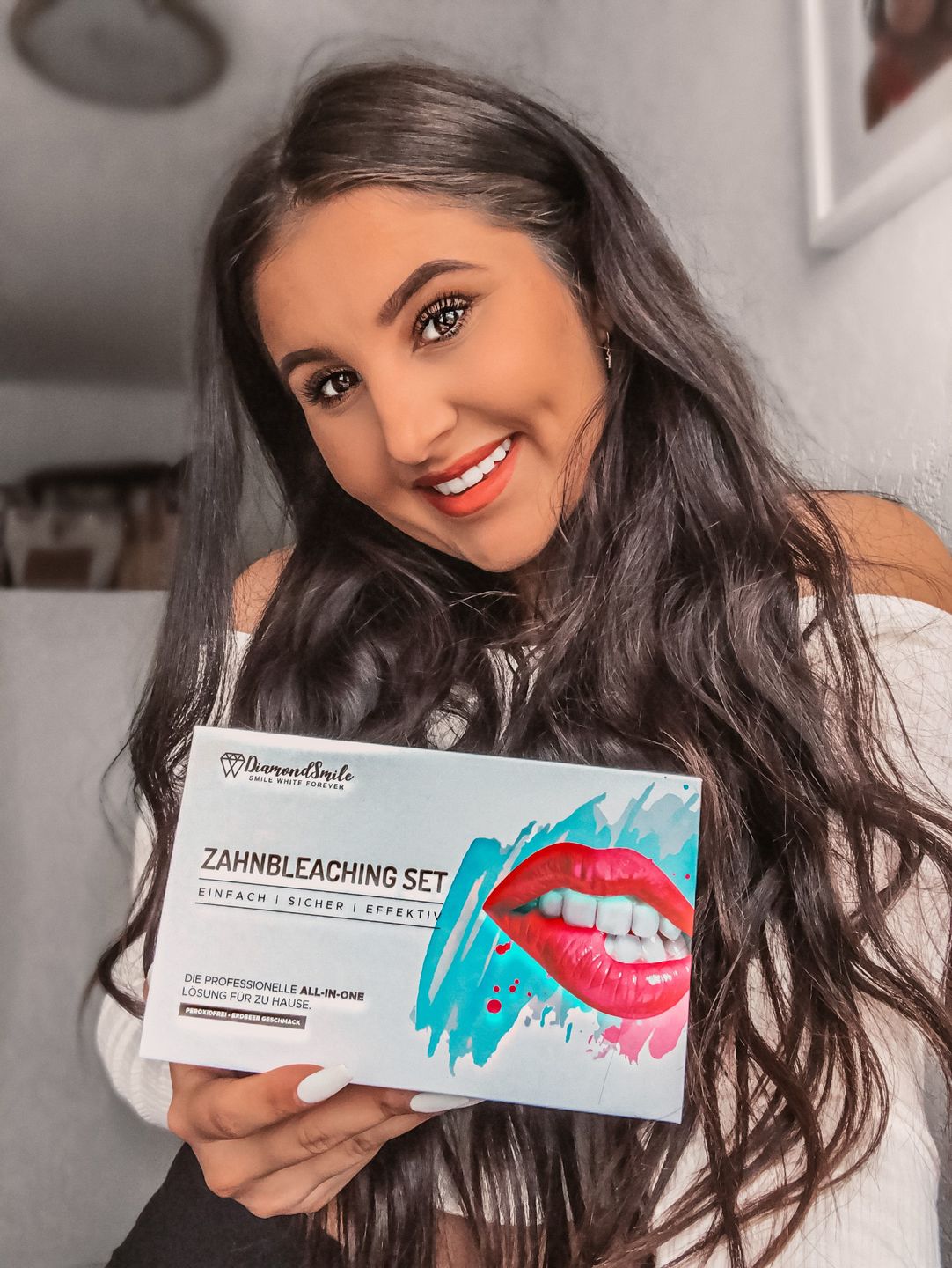 Customer photo review of Premium Zahnbleaching Set