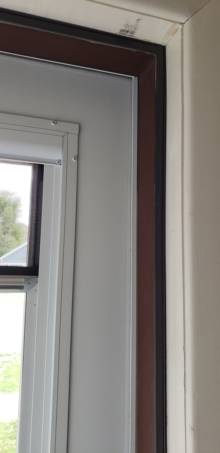 Customer photo review of Magnetic Weatherstrip