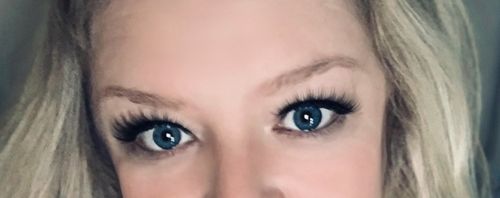 Customer photo review of Sapphire Magnetic Eyelashes and Eyeliner Kit